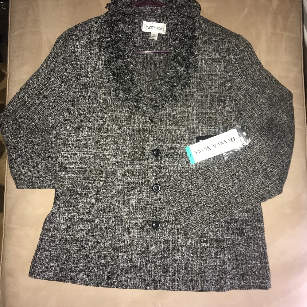 Black/Gray Tweed